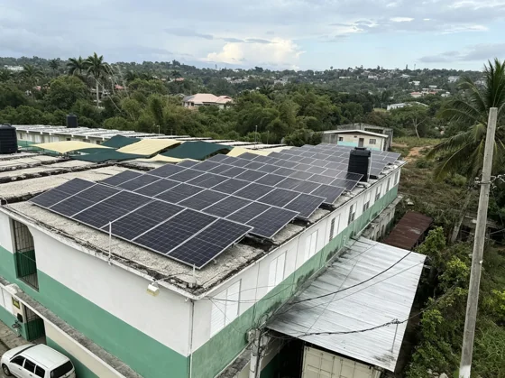 Jamaica — solar installation, photo 1
