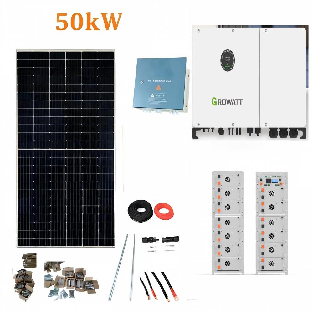 50kW Solar System for Off Grid